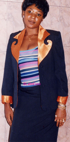 Date this hot Gabon girl Romaine from  A9950