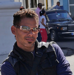 young Dominican Republic man Randy from Guantanamo CU241