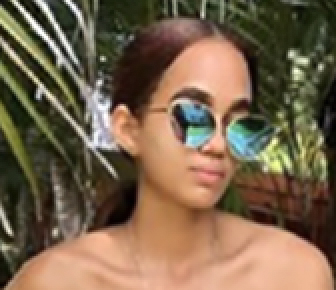 Date this happy Dominican Republic girl Luz divina from Santo Domingp DO35255