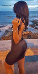 nice looking Dominican Republic girl Ressel from Boca Chica DO37854
